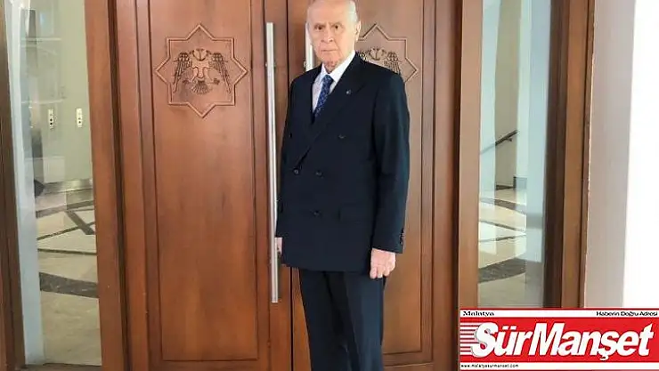 Bahçeli'den sakalsız fotoğraflar