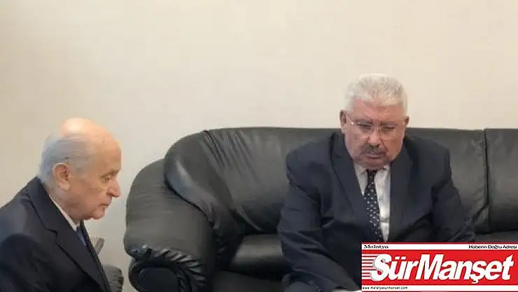 Bahçeli'den Semih Yalçın'a taziye ziyareti