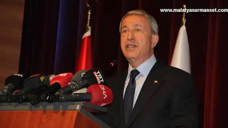 Bakan Akar: Biz teröristleri vurdukça ses Ankara'dan geliyor