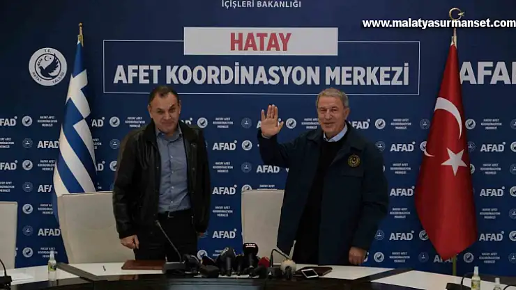 Bakan Akar: Ege ve Akdeniz'in dostluk denizi olması temennimiz