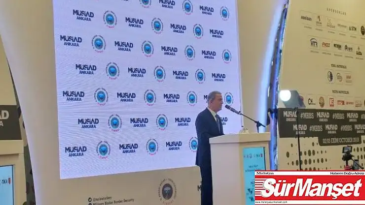 Bakan Akar: 'F-35 olmuyorsa Hürkuş'u yaptık, kendi milli muharip uçağımızı da yaparız'