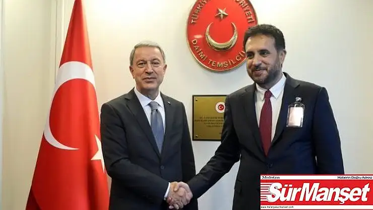 Bakan Akar, Afganistan Savunma Bakan Vekili Khalid ile görüştü