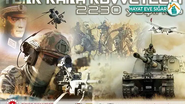 Bakan Akar'dan Kara Kuvvetlerinin 2230'uncu kuruluş yıl dönümü mesajı