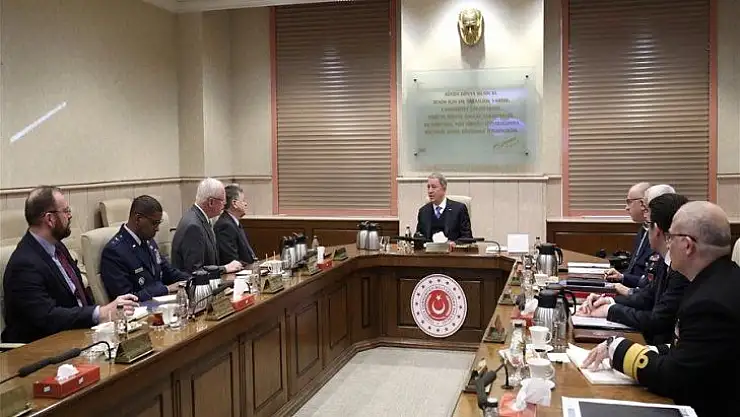 Bakan Akar, Satterfield ve Jeffrey'i kabul etti