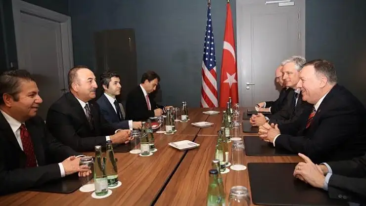 Bakan Çavuşoğlu, ABD'li mevkidaşı Pompeo ile görüştü