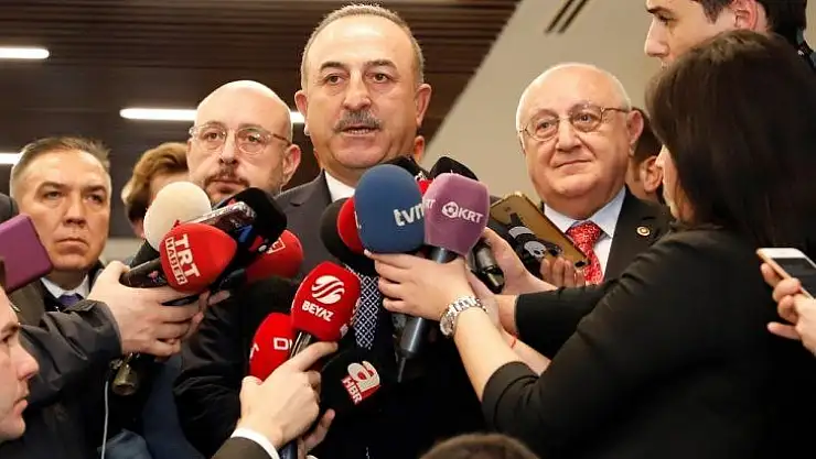 Bakan Çavuşoğlu, İYİ Parti görüşmesi bitti