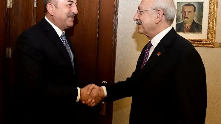 Bakan Çavuşoğlu, Libya Tezkeresi konusunda Kılıçdaroğlu'nu bilgilendirdi