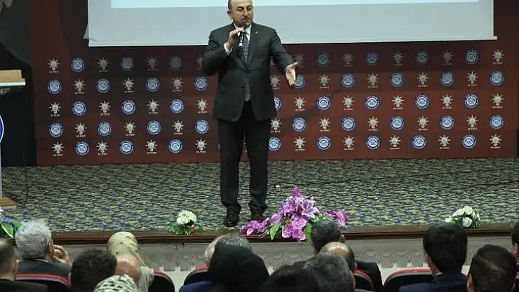 Bakan Çavuşoğlu, Mardin'de Siyaset Akademisi programına katıldı