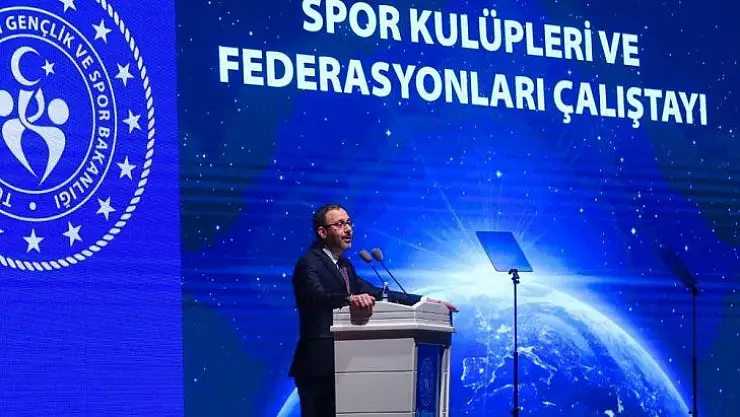 Bakan Kasapoğlu: 'Meclisimiz, Spor Kulüpleri ve Federasyonları Yasasıyla ilgili konuyu yakın bir zamanda gündemine alacak'