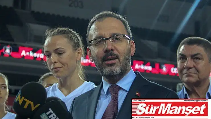 Bakan Kasapoğlu: 'Voleybolda bizleri çok güzel başarıların beklediğine inanıyorum'