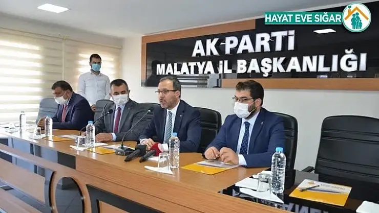 Bakan Kasapoğlu'ndan AK Parti İl Başkanlığına ziyaret