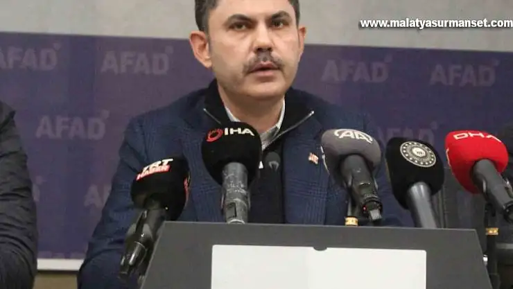 Bakan Kurum: 'Cumhuriyet tarihinin en büyük afet konut seferberliğini başlatmış olacağız'