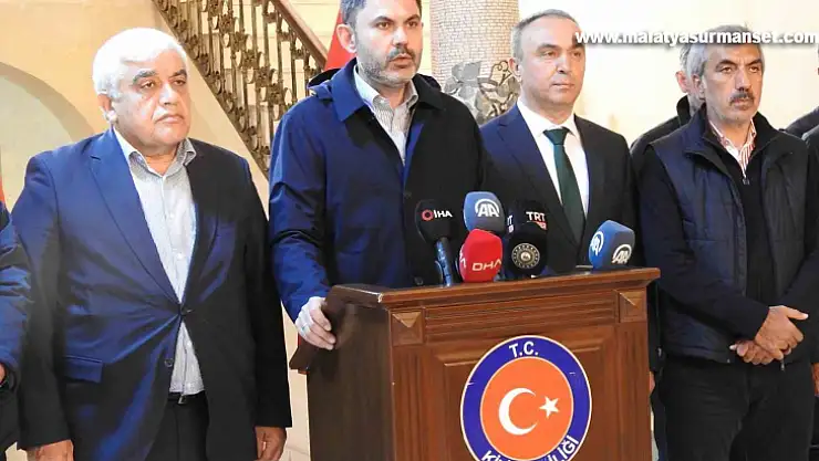 Bakan Kurum: Cumhuriyet tarihinin en büyük afet konut seferberliği başladı