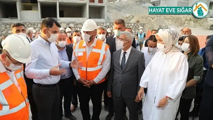 Bakan Kurum: 'Gelincik Tepesi'ndeki konutlar kısa sürede teslim edilecek'