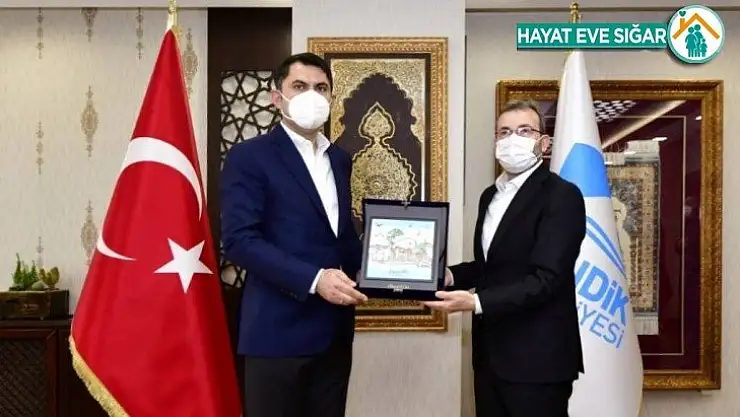 Bakan Kurum'dan Pendik Belediyesi'ne ziyaret