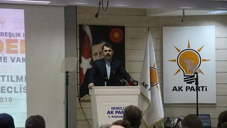 Bakan Kurum Kanal İstanbul, Boğaziçi'ni koruma ve Boğaz'ın özgürlük projesidir
