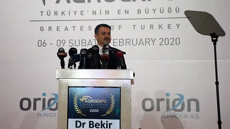 Bakan Pakdemirli'den yatırımcılara çağrı