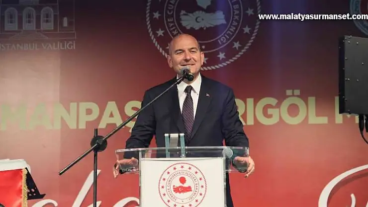 Bakan Soylu: 'Az uyuyoruz, çok çalışıyoruz, ülkemizde huzur her geçen gün daha fazla artmaktadır'