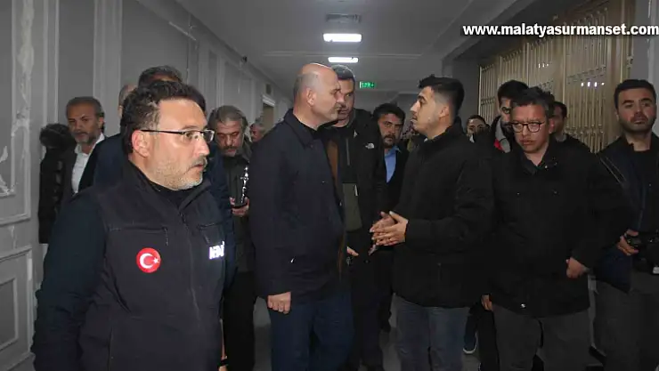 Bakan Soylu, Adıyaman'da koordinasyon toplantısına katıldı