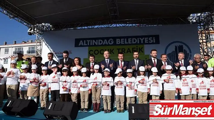 Bakan Soylu, Çocuk Trafik Eğitim Merkezi'ni açtı