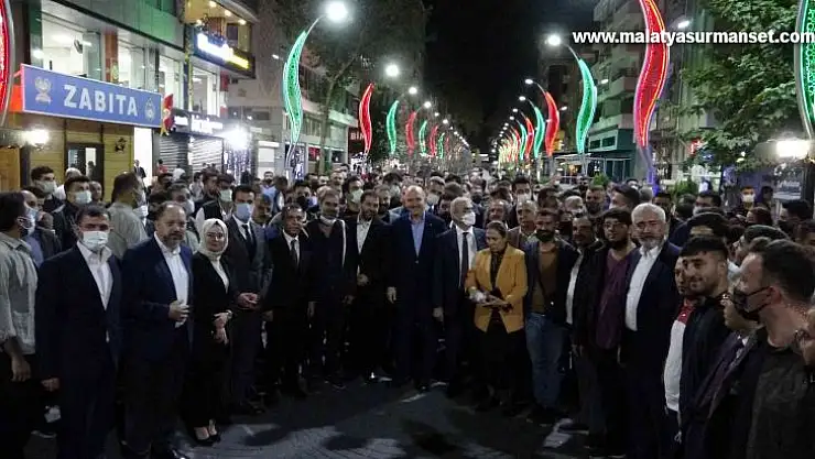 Bakan Soylu'ya Diyarbakır'da sevgi seli