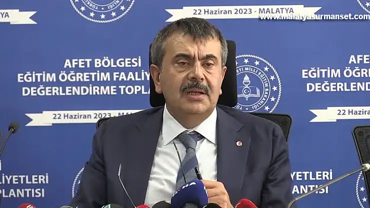 Bakan Tekin: Konteyner kentlerdeki çocuklarımız taşıma hizmetinden faydalanacak