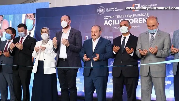Bakan Varank'ın açılışını yaptığı fabrika temiz oda sistemlerinde ithalatı azaltmayı hedefliyor