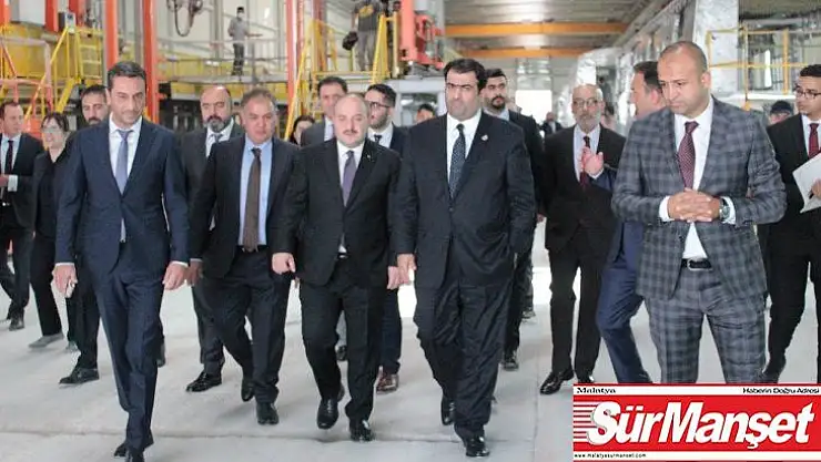 Bakan Varank, Kuveyt Ticari ve Sanayi Bakanı el-Roudan'a ASO 1. OSB'yi gezdirdi