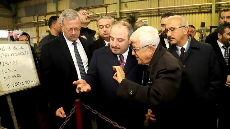 Bakan Varank MTOSB'de incelemelerde bulundu