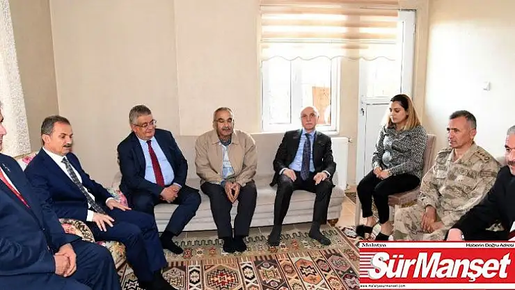 Bakan Yardımcısı Erdil'den şehit aileleri ve gazilere ziyaret