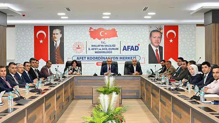 Bakan Yardımcısı Varank, Malatya'da koordinasyon toplantısına katıldı