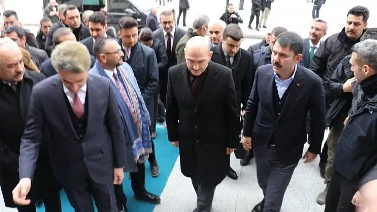 Bakanlar Soylu ve Kurum Malatya'da