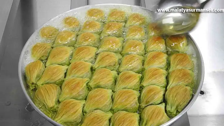 Baklavacıların bayram mesaisi başladı