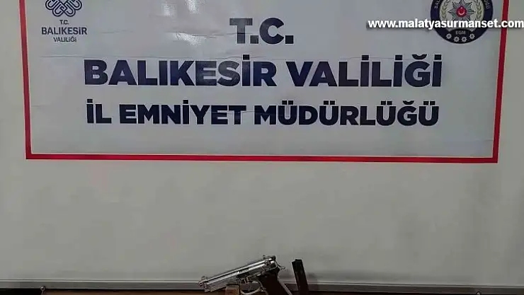 Balıkesir'de 3 yılda 2 bin 193 tabanca ele geçildi