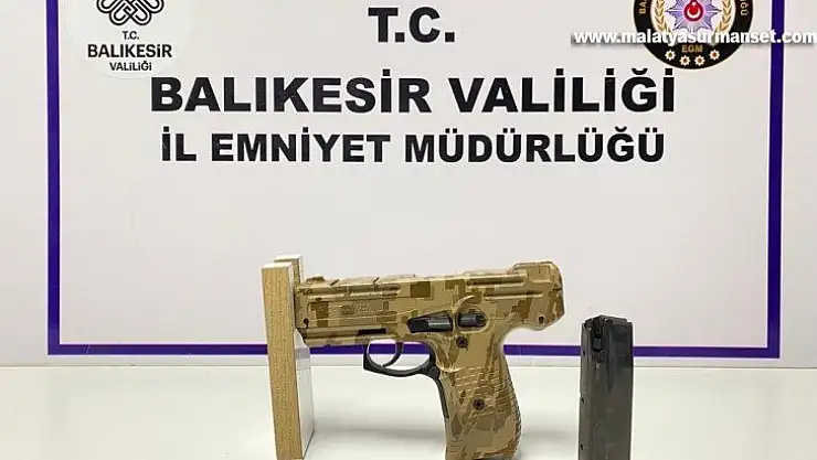 Balıkesir'de asayiş uygulamasında 4 tutuklama