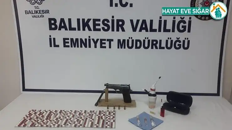 Balıkesir'de polisten 21 şahsa gözaltı