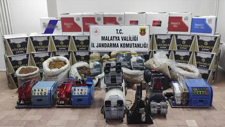 Bandrolsüz Sigara Üretimi Yapan 2 Şüpheli Yakalandı