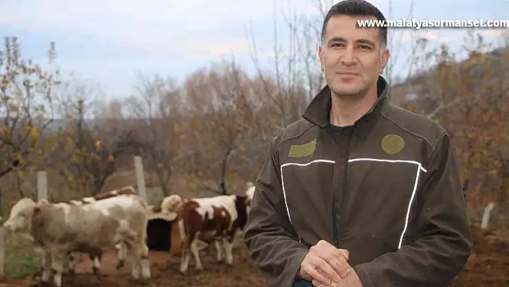 Bankacılığı bıraktı, devlet desteğiyle köyüne yerleşip hayvancılığa başladı