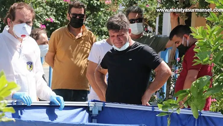 Bankta ölen babaya son bakış yürek burktu