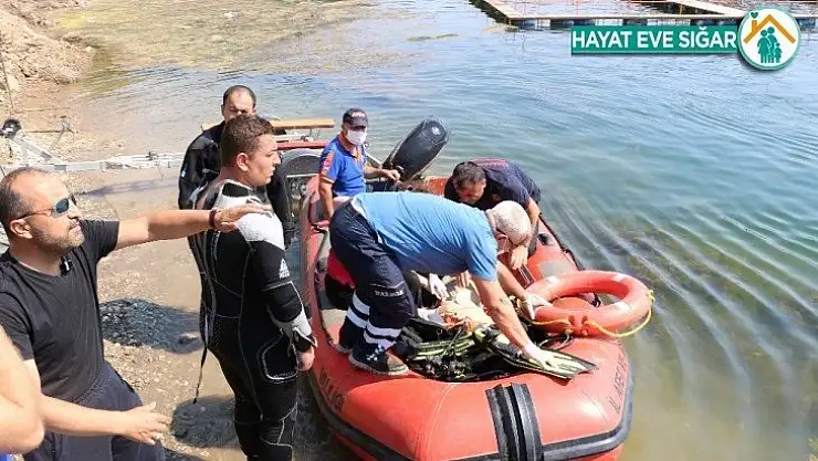 Barajda kaybolduktan 2 saat sonra kurtarıldı