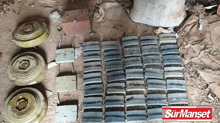 Barış Pınarı bölgesinde mayın ve patlayıcılar imha edildi