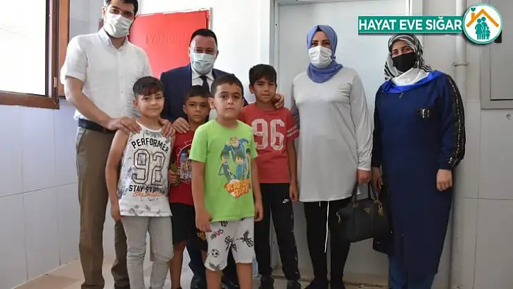 Başkan Beyoğlu'nun çocuk sevgisi