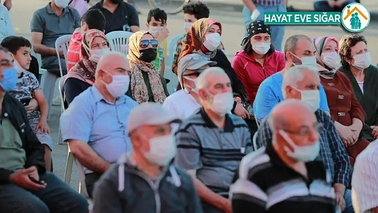 Başkan Bilgin vatandaşlarla bir araya geldi