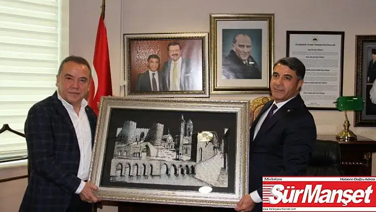 Başkan Böcek'ten DTB'ye ziyaret