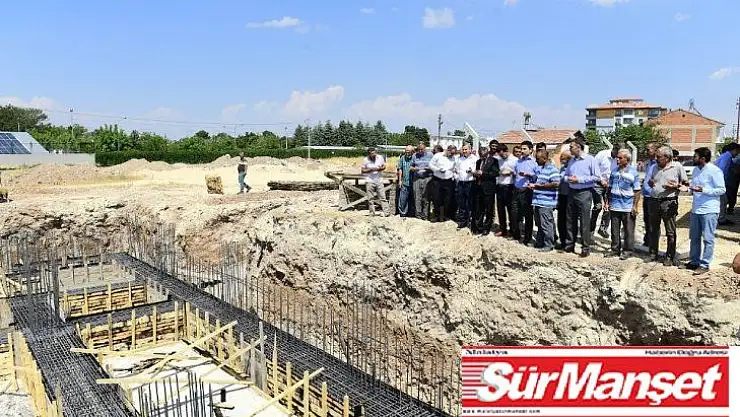 Başkan Çınar, cami temel atma törenine katıldı