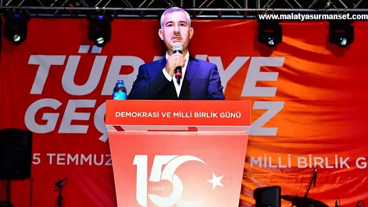 Başkan Çınar'dan 15 Temmuz mesajı