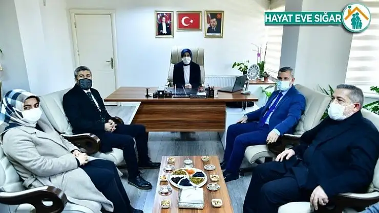 Başkan Çınar'dan yeni başkanlara hayırlı olsun ziyareti