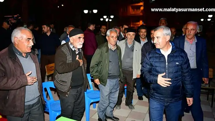 Başkan Çınar, Dilek sakinleriyle bir araya geldi
