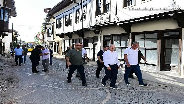 Başkan Çınar Tarihi Yeşilyurt Konaklarını Yeniden Turizme Kazandıracağız