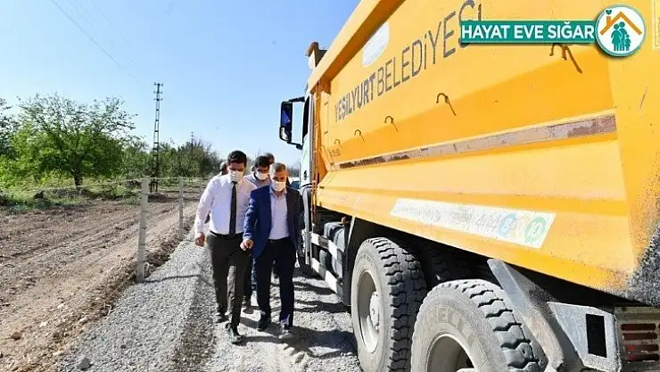 Başkan Çınar, yatırımları inceledi, vatandaşların taleplerini dinledi